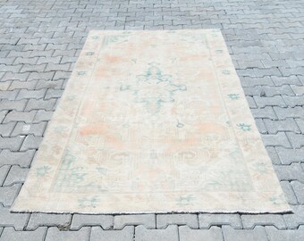 Anatolian Rug, Antique Rug, Vintage Rug, Oushak Rug, Oushak Wool Rug, Turkish Rug, Oriental Rug, Farm House Rug, Vintage Area Rug, A1256