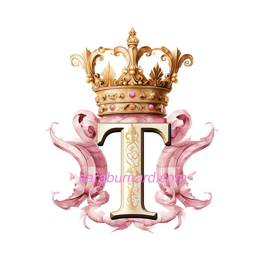 T Capital Letter Digital Download Transparent Background PNG