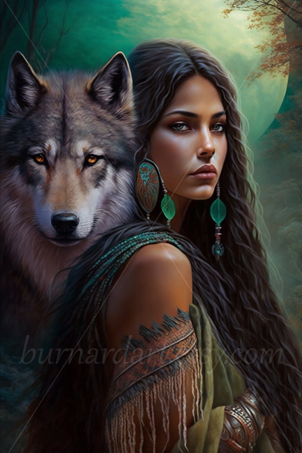 Wisdom of the Wolf – Diamond Painting