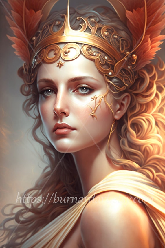 Athena Digital Download Goddess of Wisdom, Warfare, and Handicraft Greek  Mythology AI Art Print Printable Image Stock Photo PNG -  Norway