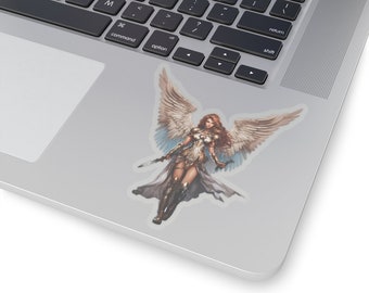 Valkyrie Kiss-Cut Transparent Stickers - Norse Mythology - For Gifts Phones Laptops Tablets Notebooks