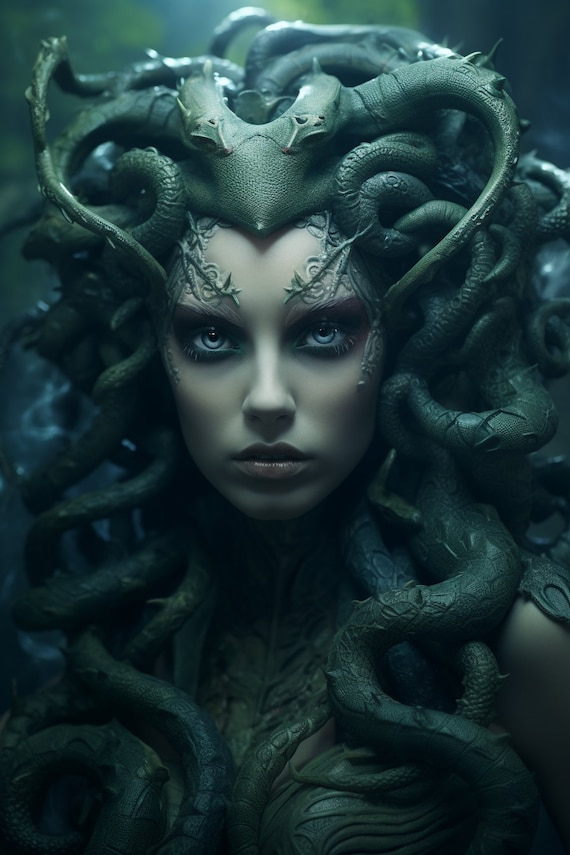 Gorgon Medusa Stock Illustration - Download Image Now - Medusa, Greek  Mythology, Illustration - iStock