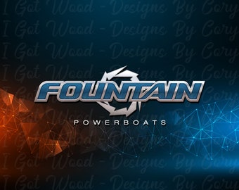 Fountain Boats Straight Tumbler PNG JPEG Powersports Boat