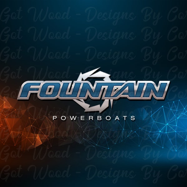 Fountain Boat Logo Svg - Etsy Ireland