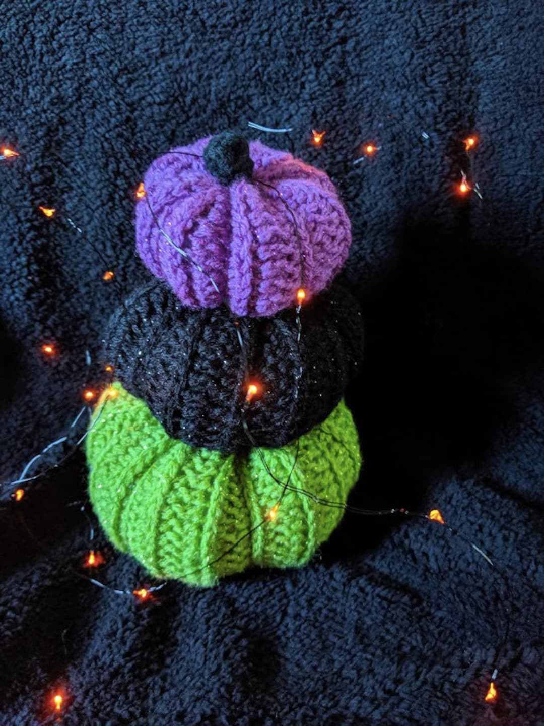Stackable Pumpkins Toy Stackable Handmade Pumpkins halloween - Etsy