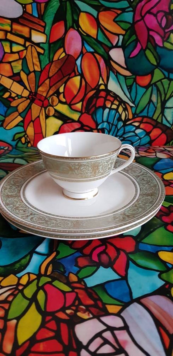Royal Doulton English Renaissance Tea Cup X1 & Salad Plates X2 Etsy
