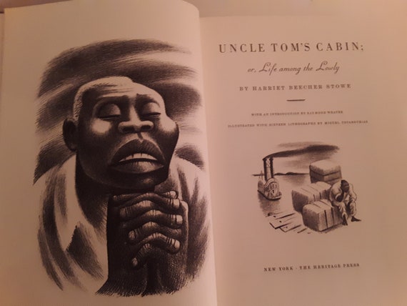 Uncle Tom S Cabin By Harriet Beecher Stowe Up From Etsy