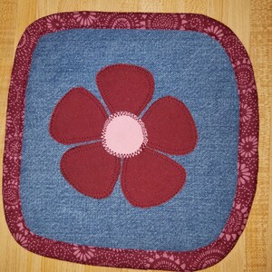 Soportes para ollas de mezclilla