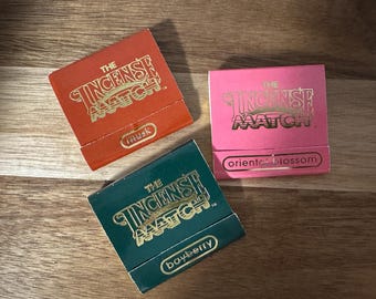Ensemble d'échantillons d'allumettes d'encens