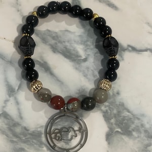 Clauneck Gemstone Sigil Bracelet