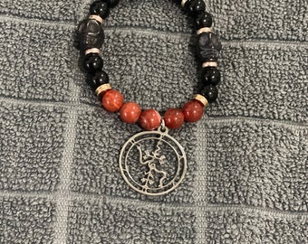 Pazuzu Gemstone Sigil Bracelet