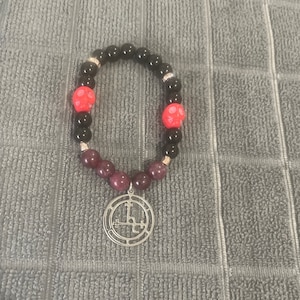 Lilith Sigil Skull Bracelet
