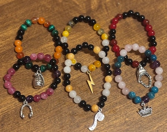 Hero Gemstone Character Bracelets