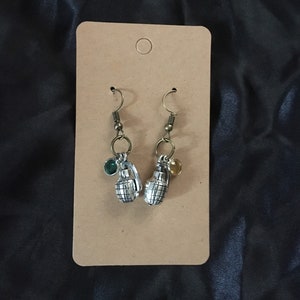 Bakugo Earrings Etsy