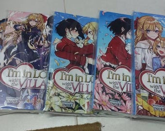 I’m in Love With The Villainess Vol 1 - Vol 5 Light Novel English Version