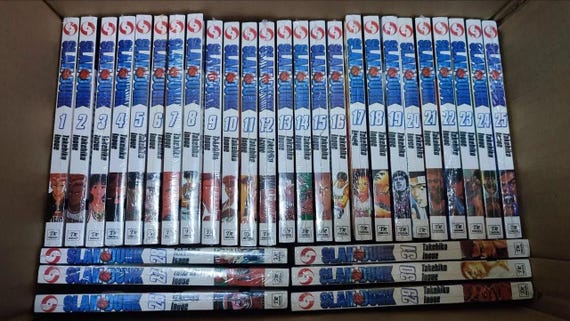 Slam Dunk Comic Manga Vol 1 - Vol 31 (end) Full Set / Loose Set