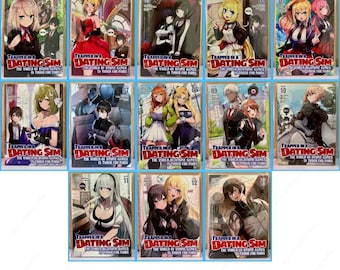 Trapped in a Dating Sim Vol 1 - Vol 13 Loose / Full Set Light Novel English Version