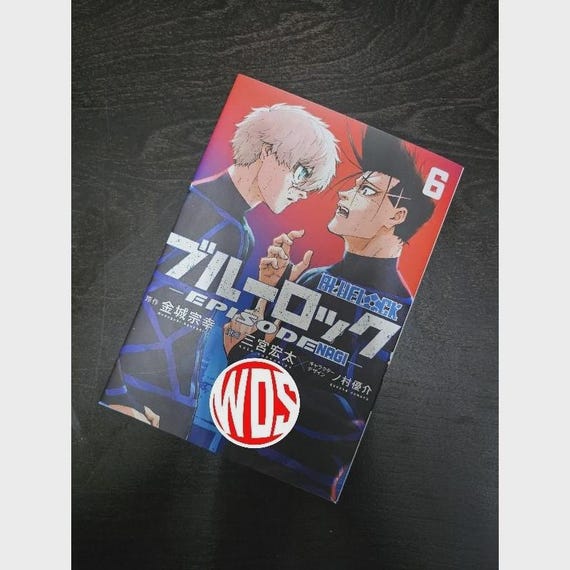 Nagi1-9.11.26-30上下巻16冊 Blue Lock: Episode Nagi Volume 1 - 6 English Version Manga Comic