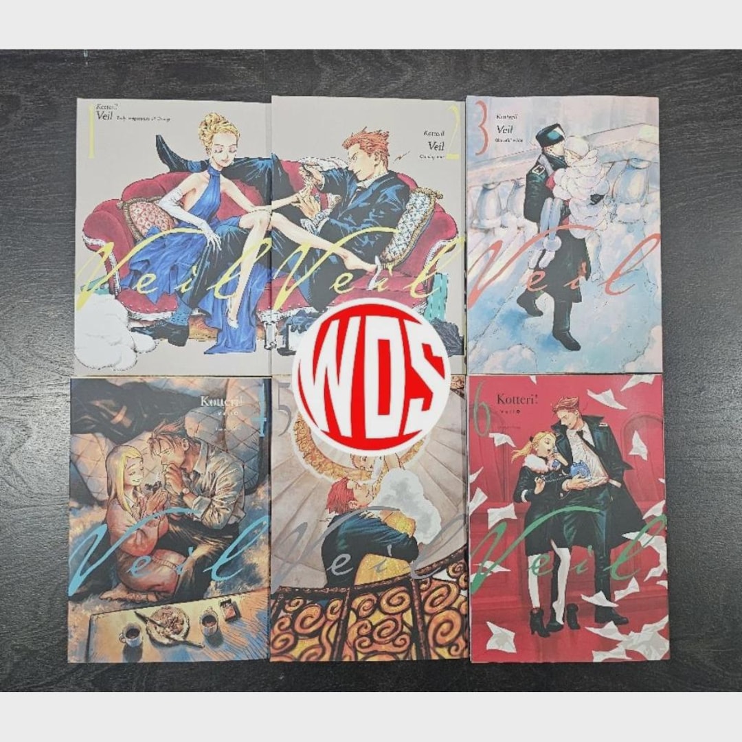 Veil Manga Comic Vol 1 - Vol 6 Full / Loose Set With Full Color