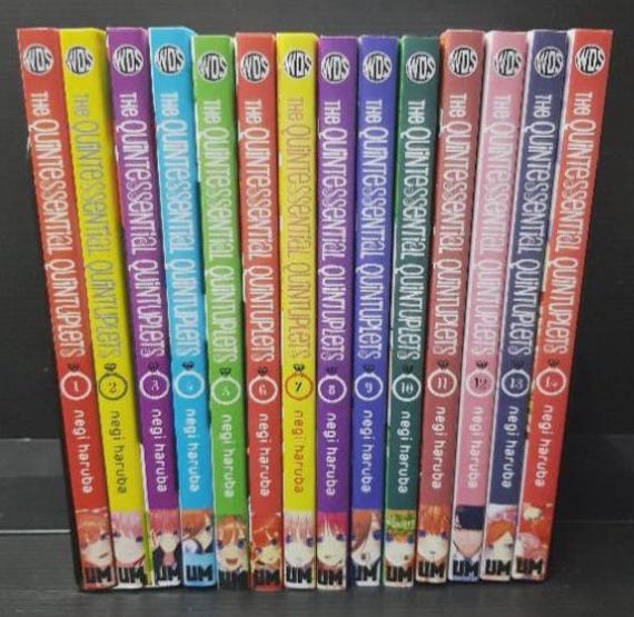 The Quintessential Quintuplets 全巻セット英語版 The Quintessential
