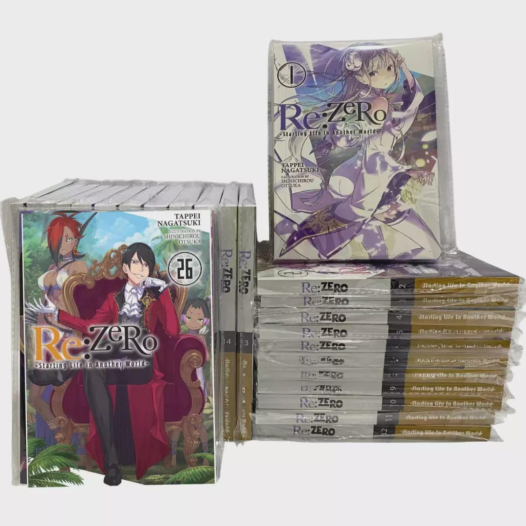 Re:zero − Starting Life in Another World Vol 1 - Vol 26 Light