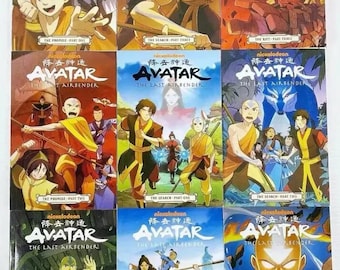 AVATAR the Last Airbender 18 Books English Version Full Complete