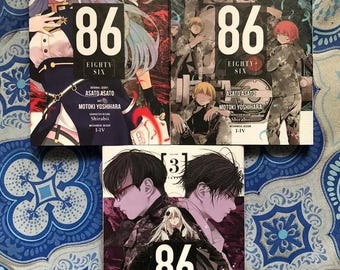 86 Eighty Six Comic Manga Vol 1 - Vol 3 (end) English Full Set