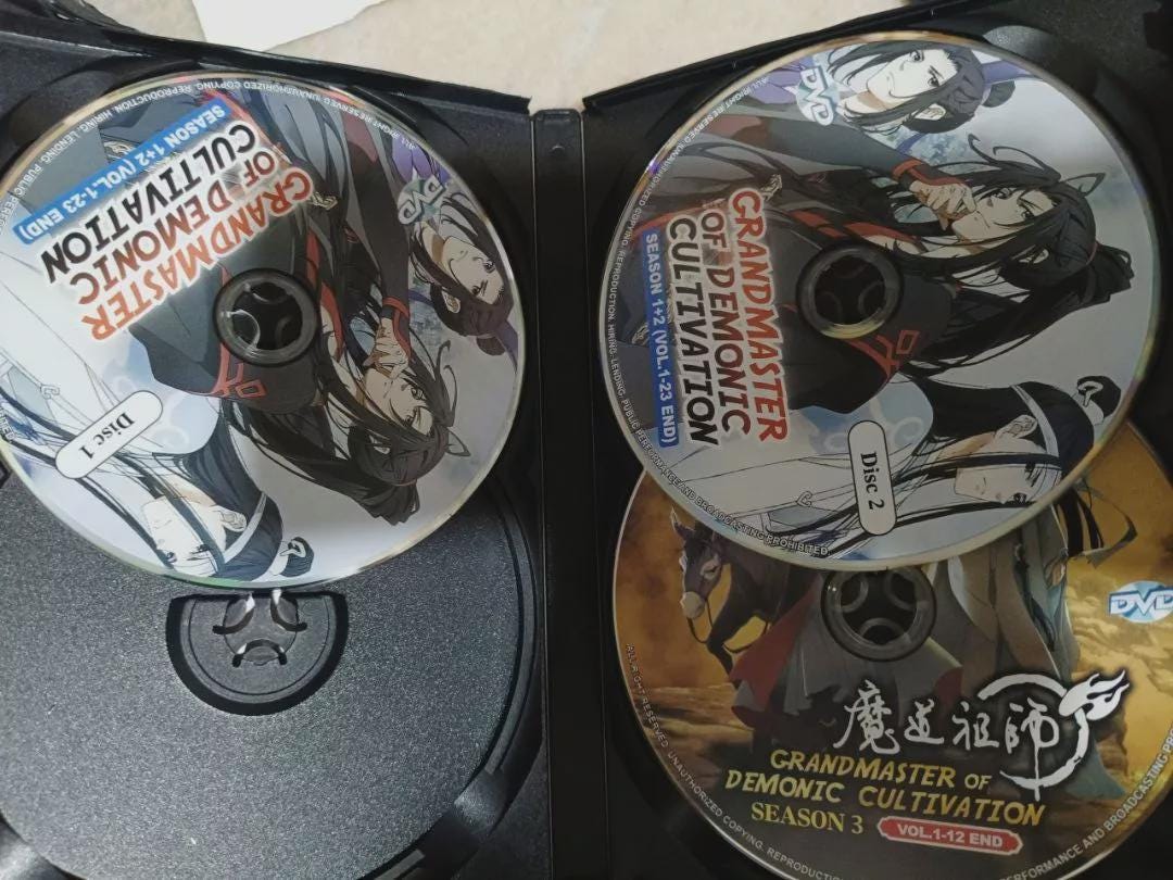 Grandmaster Demonic Cultivation Anime DVD – Mo Dao Zu Shi Season 1