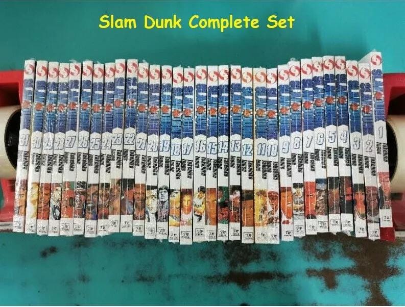 Slam Dunk Comic Manga Vol 1 - Vol 31 (end) Full Set / Loose Set