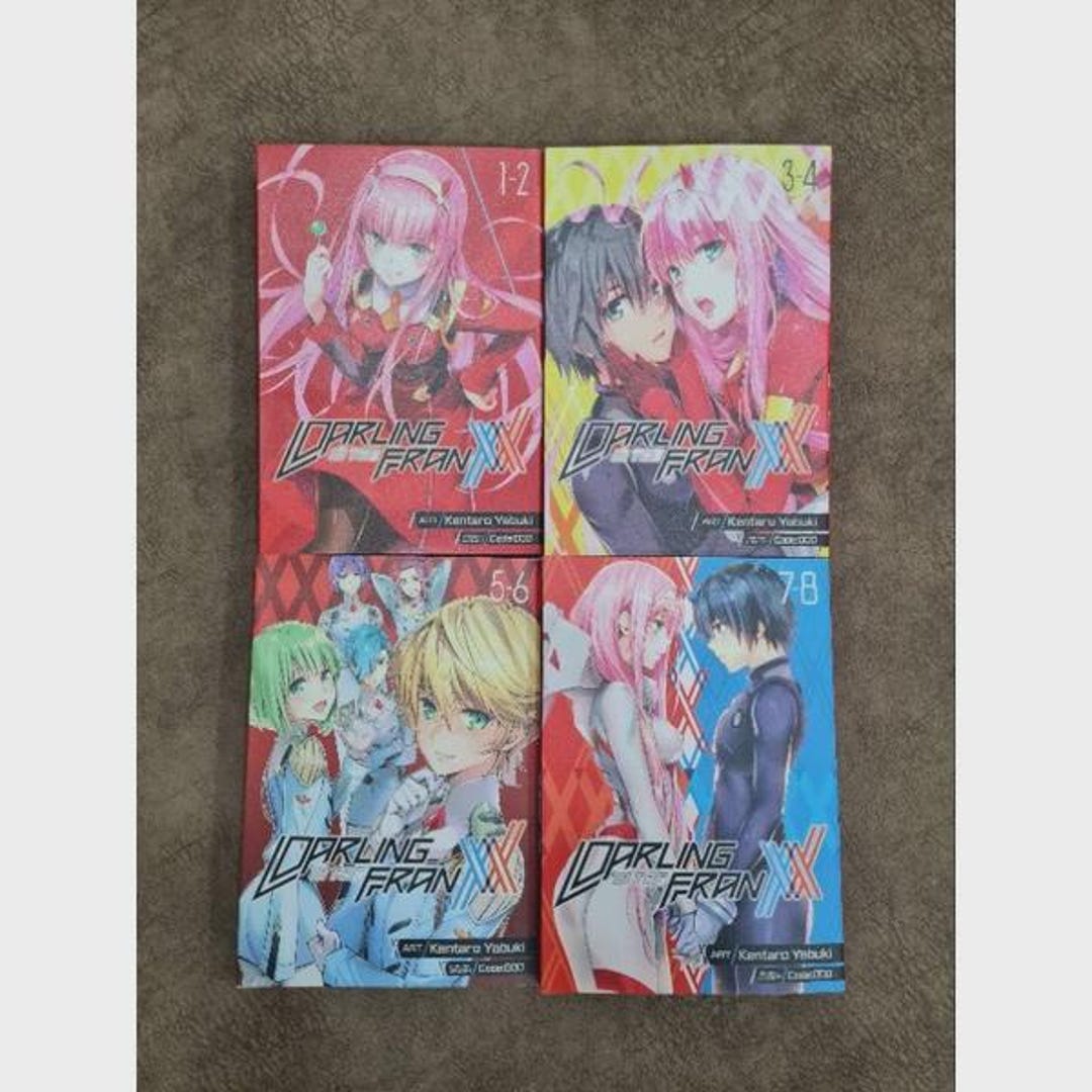 Darling in the Franxx Vol 1 - Vol 8 (end) Omnibus Manga Set