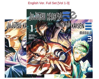Jujutsu Kaisen Modulo Manga Comic Volume 1-3 Full Set English Version