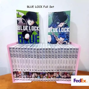 Blue Lock Manga Comic Vol 1 - Vol 34 English Comic Book Full Set Bulk