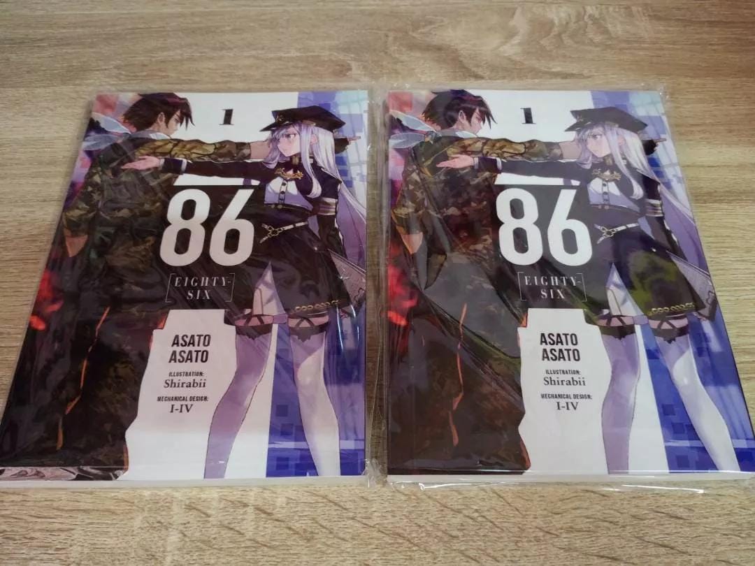 86 EIGHTY SIX Light Novel Vol 1 - Vol 12 Full Set / Loose English