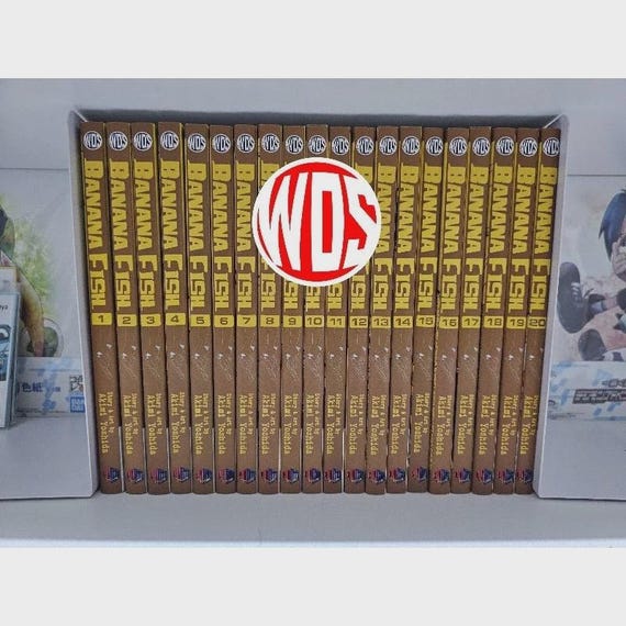 Banana Fish Manga Comic Vol 1 - Vol 20 (end) Full Set AKIMI