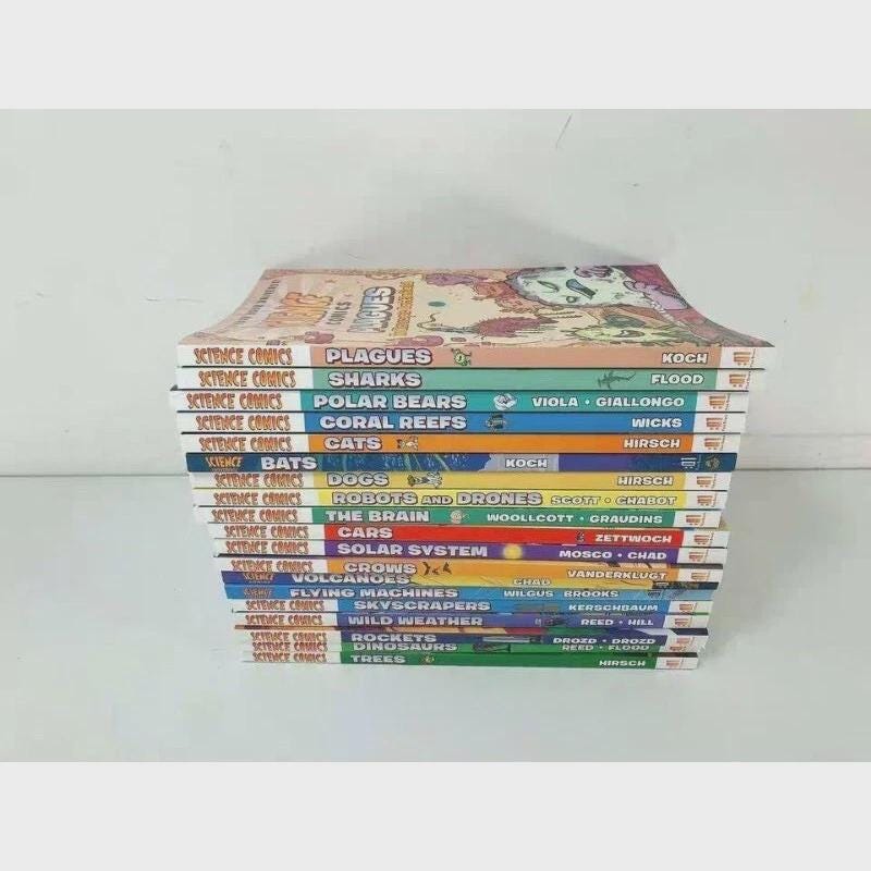Science Comics Series: Get to Know Your Universe 30 Books Complete