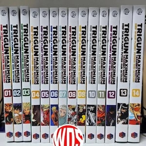 Trigun Maximum Manga Comic Vol 1- Vol 14 (END) Full and Loose Set English Version Comic