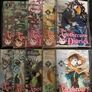 The Apothecary Diaries Vol 1 - Vol 13 Light Novel Loose Full Set English Version
