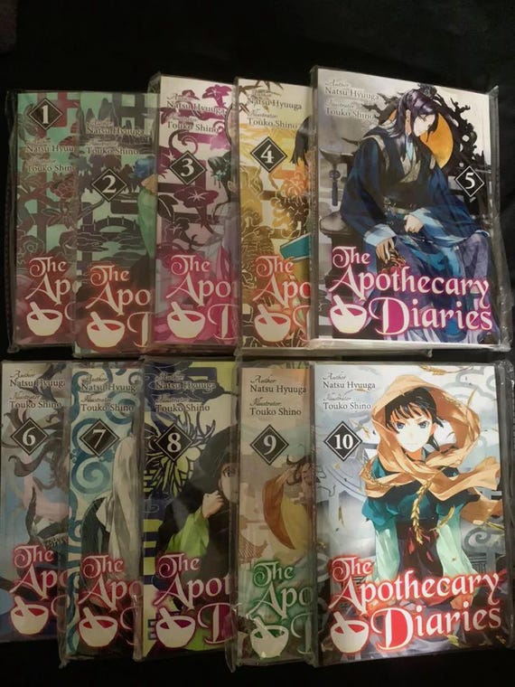 The Apothecary Diaries Vol 1 - Vol 15 Light Novel Loose Full Set