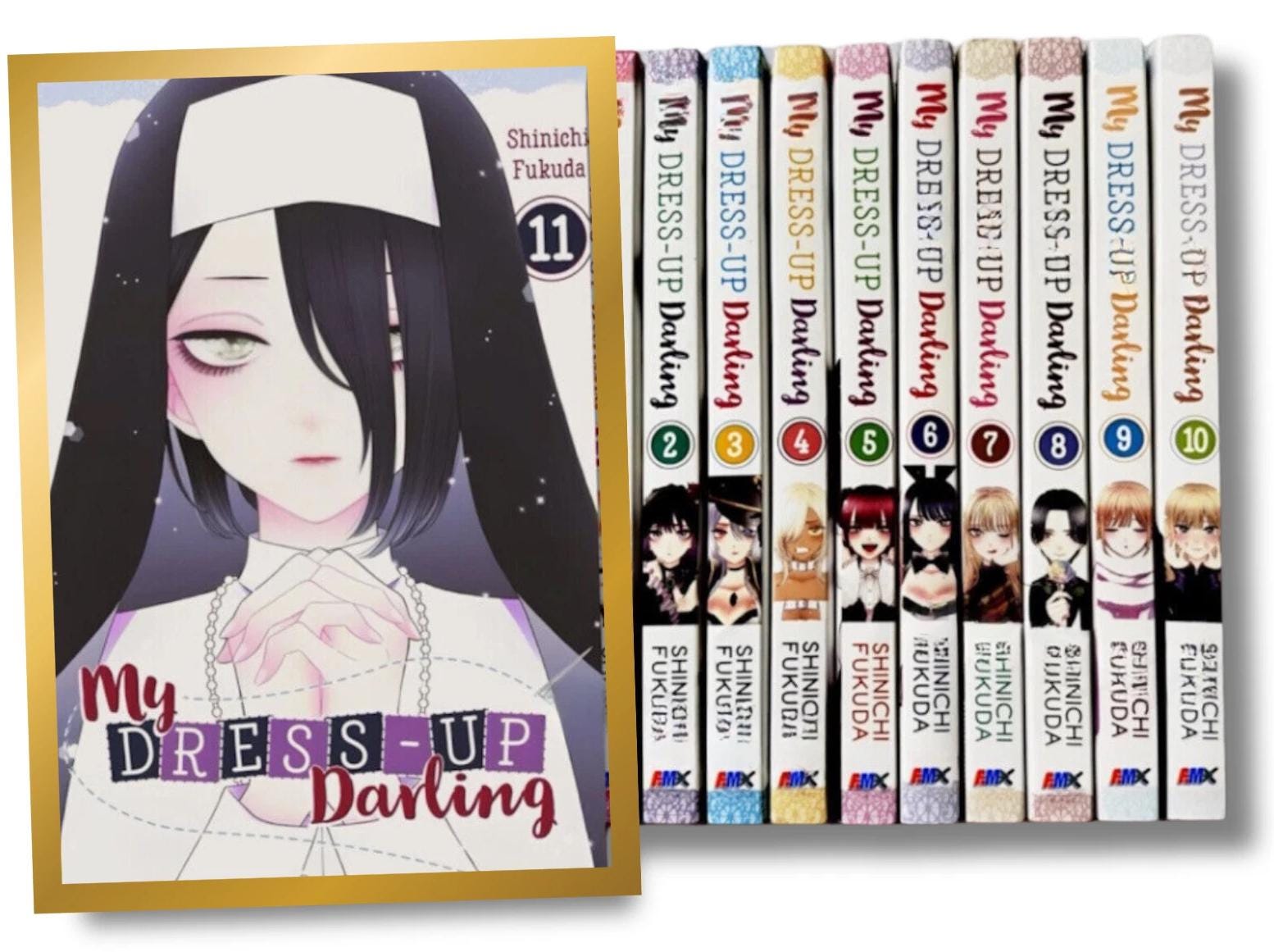 My Dress-up Darling Comic Manga Vol 1 - Vol 11 Loose / Full Set English  Version - Etsy