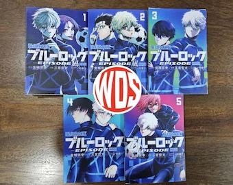 Blue Lock: Episode Nagi Volume 1 - 6 English Version Manga Comic LOOSE SET and Full Set