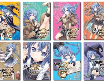 Roxy Gets Serious Mushoku Tensei Vol 1 - Vol 12 Manga English Version Loose and FullSet