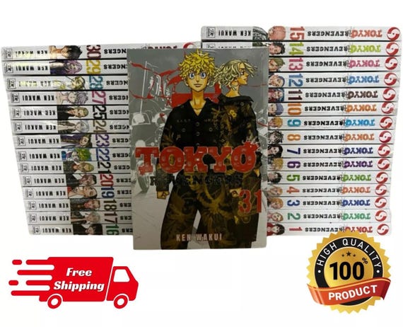 Tokyo Revengers Manga Comic Vol 1 - Vol 31 (end) Complete Set