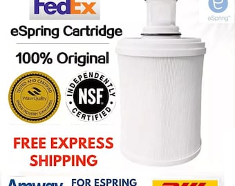 Amway ESpring Replacement Water Filter Purifier Cartridge with Pre Filter UV Technology 100186 / 100186M
