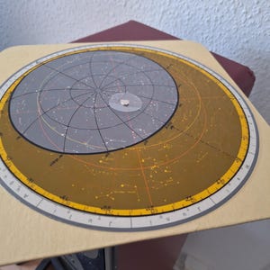 vintage Karte * Astrologie