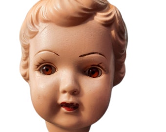 vintage doll head * no name