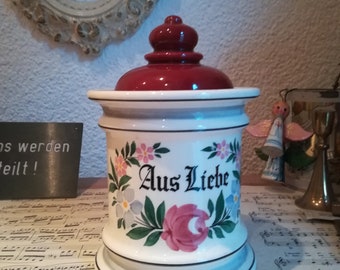 vintage tin * love