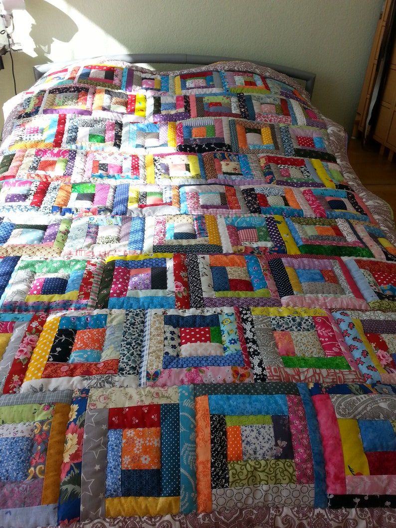 Kuschelquilt Kunterbunt Bild 2