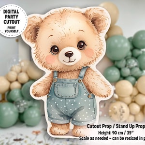 Adorable Baby Bear Decor for Your Woodland Themed Baby Shower