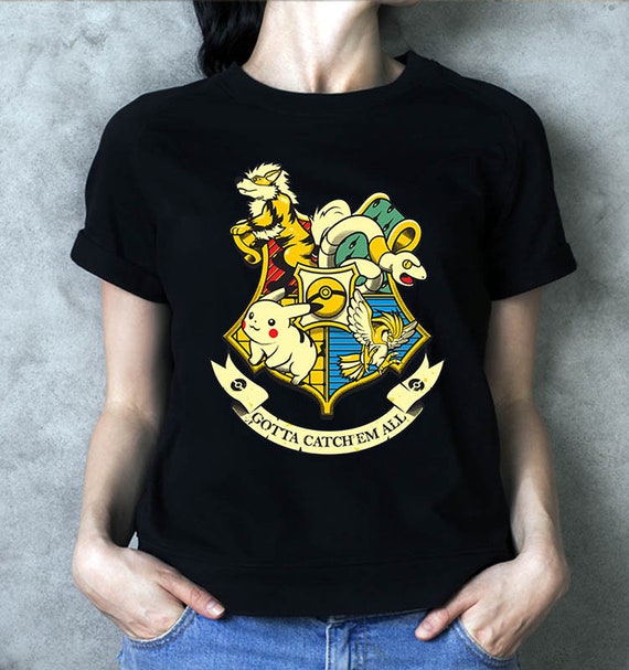 Funny Pokemon Hogwart Logo Harry Potter 