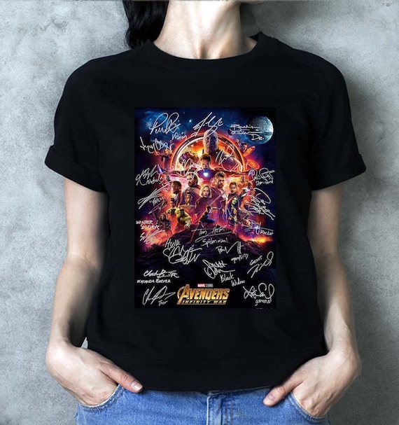 marvel infinity war t shirt